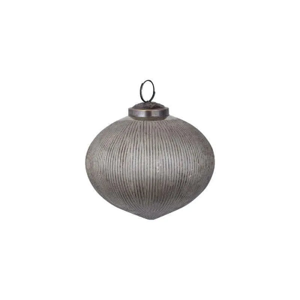 Lignes de boule en forme d'oignon en verre Klem Grey S