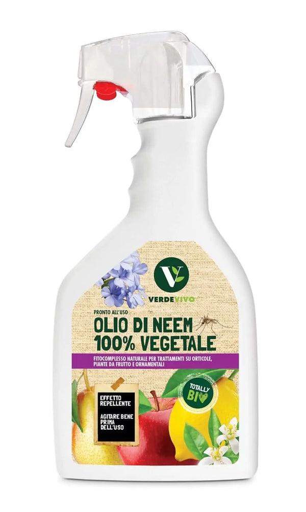 Olio di neem pronto uso 750 ml, Protezione naturale