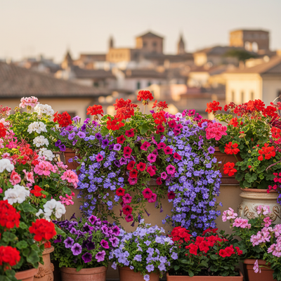 Balcon fleuri : les 7 plantes printanières indispensables