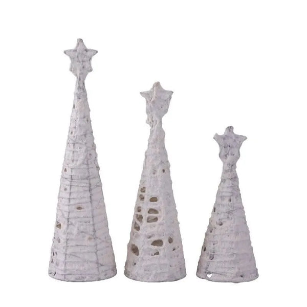 Torres White paper statue tree with star SV3