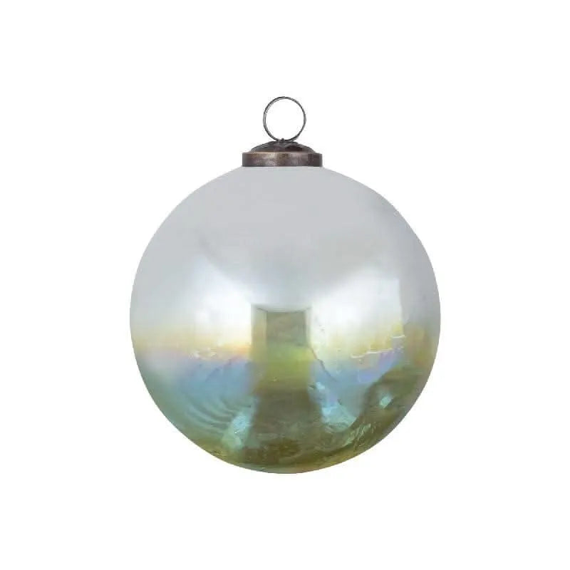 Jazmine Green glass round ball shiny M - i Giardini di Giulia  