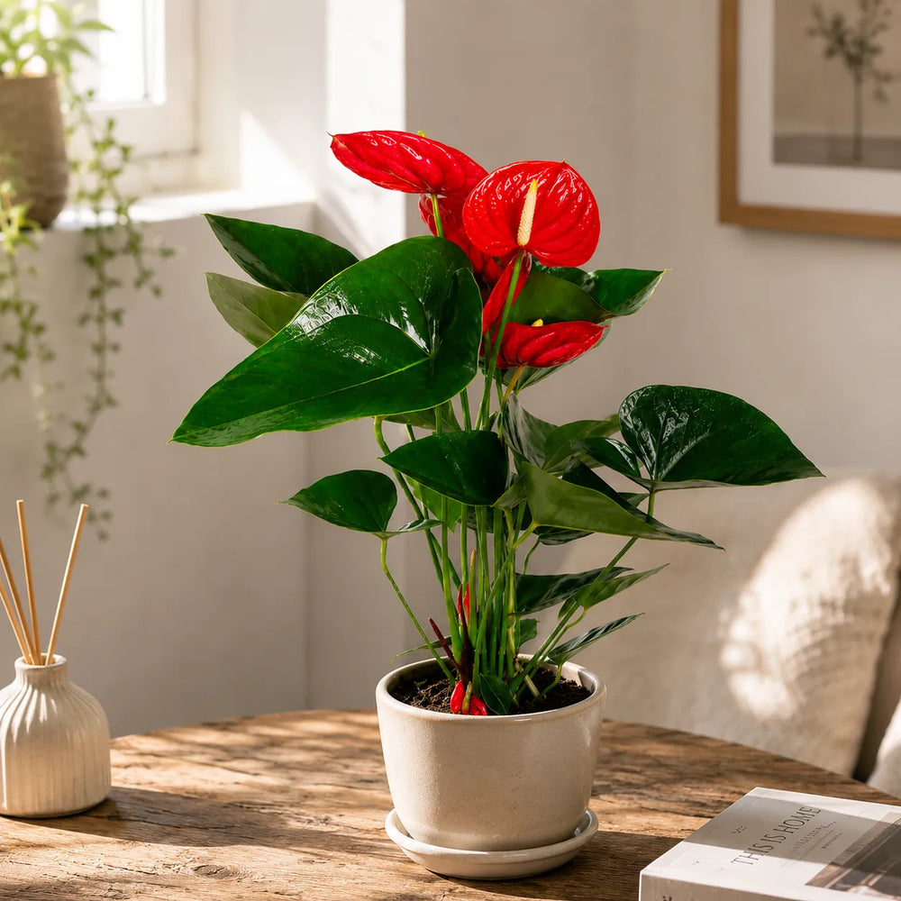anthurium fiori verdi Anthurium D.17 H.65 cm – Pianta Fiorita da Interno i Giardini di Giulia — i Giardini di Giulia
