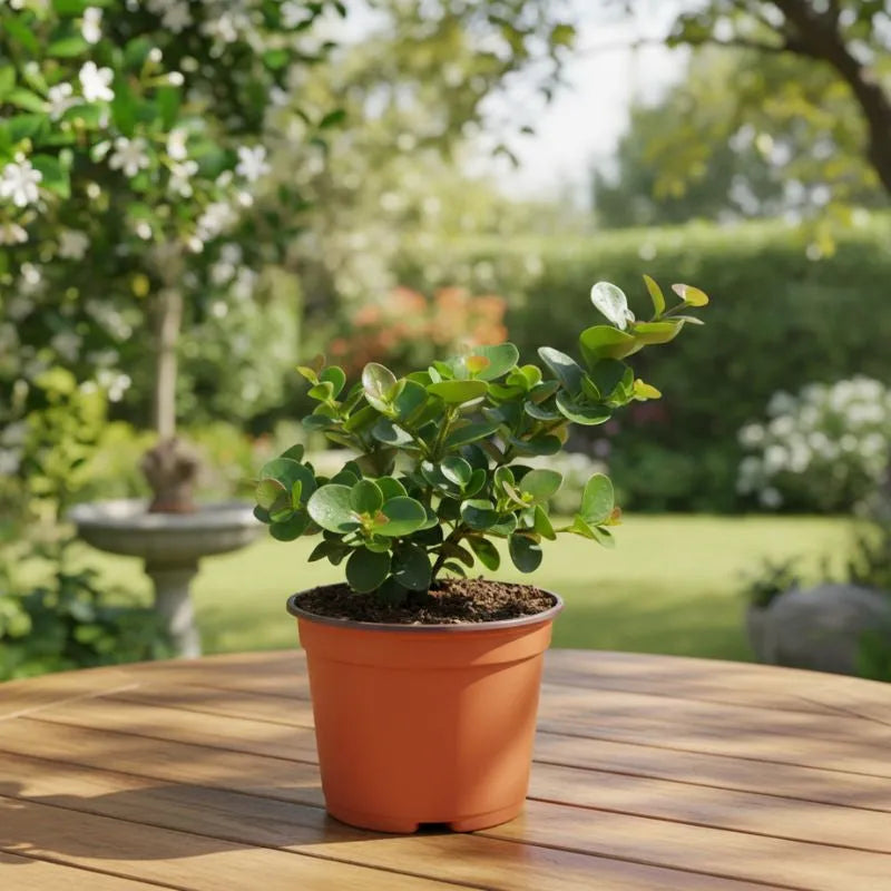 Carissa Grandiflora esposizione - pianta in ambiente esterno soleggiato, ideale per terrazzi