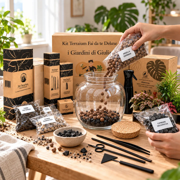 DIY Terrarium Master Kit | The Super Kit for Creating a Unique Glass Garden