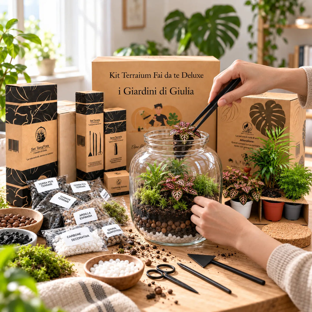 DIY Terrarium Master Kit | The Super Kit for Creating a Unique Glass Garden