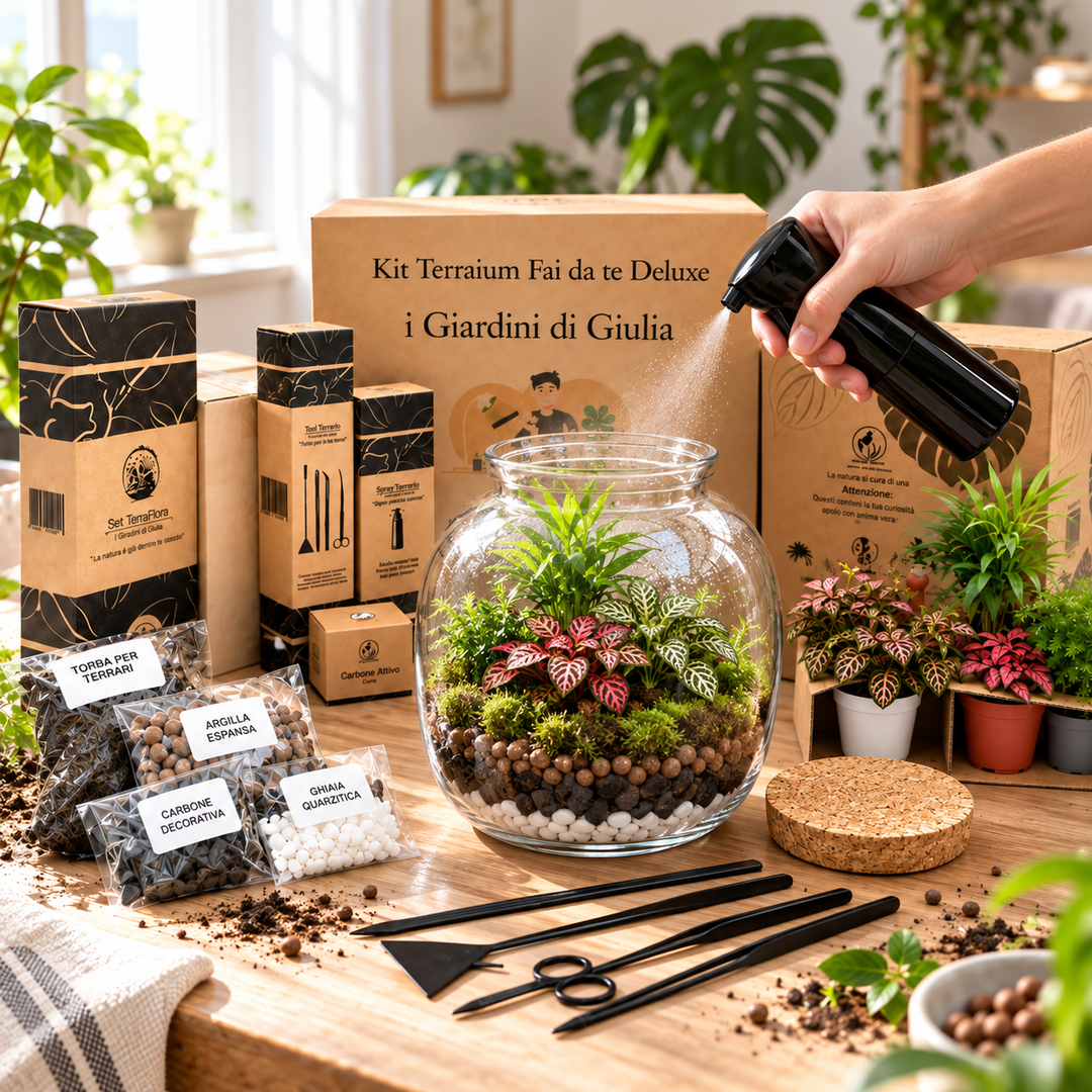 DIY Terrarium Master Kit | The Super Kit for Creating a Unique Glass Garden