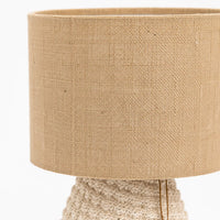 Lume Fira Grande mit Lampenschirm aus natürlichem Jute — vista 6