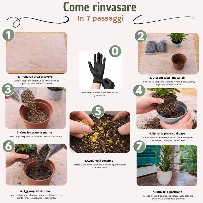 Cestini Per Piante In Tessuto Non Tessuto - 10 Pezzi Rete Resistente Per Coltivazione, Vaso Per Orto E Giardinaggio, Nero