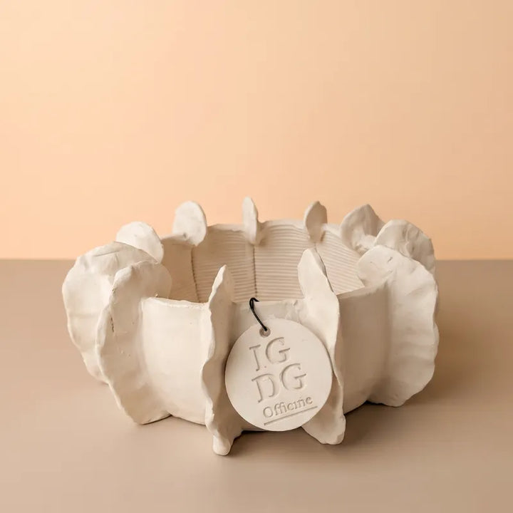 Vaso di ceramica artigianale Penelope basso