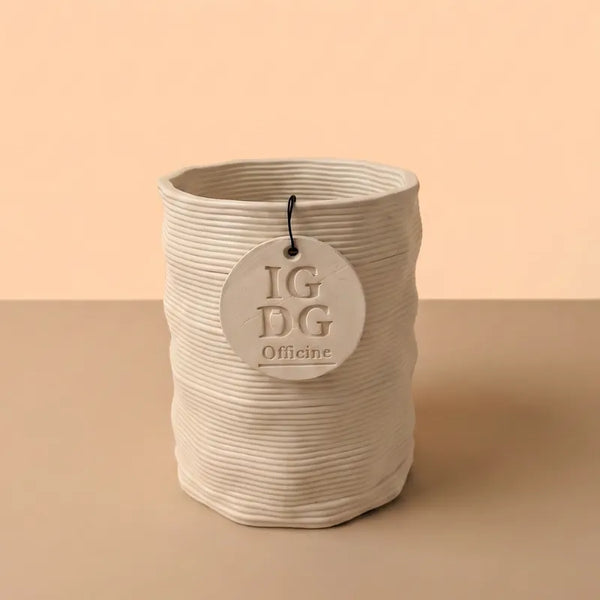 Vaso artigianale in argilla Andromeda