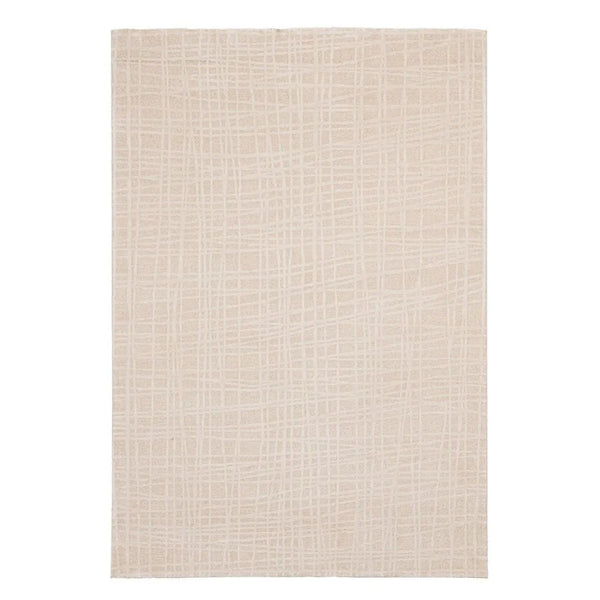 Tapis Tania beige clair crème