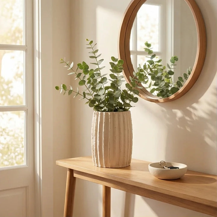 Vaso ceramica grande Dafne XL - dettaglio della texture e della finitura della ceramica