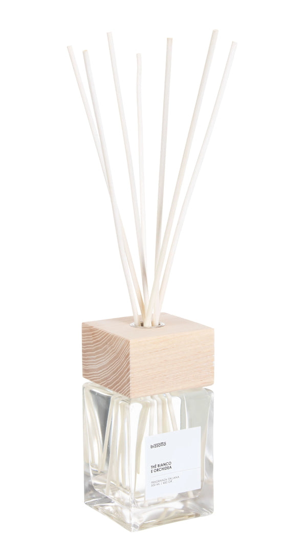 DIFFUSEUR DE THÉ PARFUM ORCHIDÉE BLANCHE 500ML
