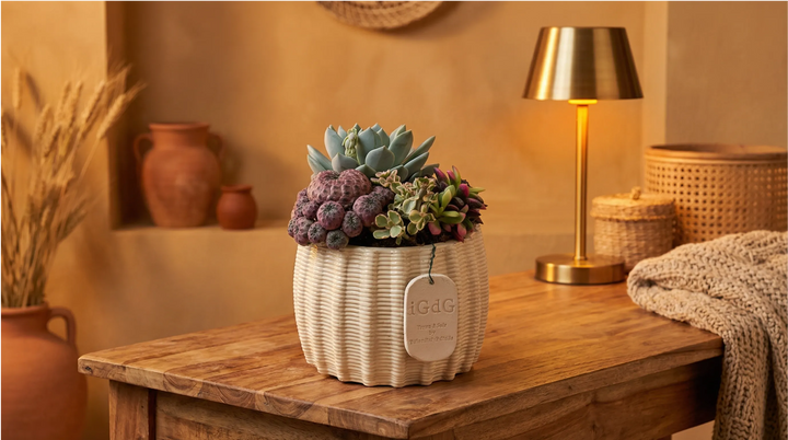 BAMBINO FIORIERA CERAMICA Per Piante Grasse Graziosi Vasi Succulenti EUR 24,57 - FR