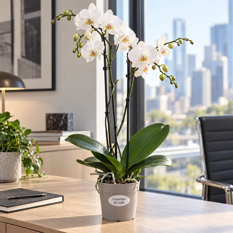 Phalaenopsis colori misti D.12 H.80 cm