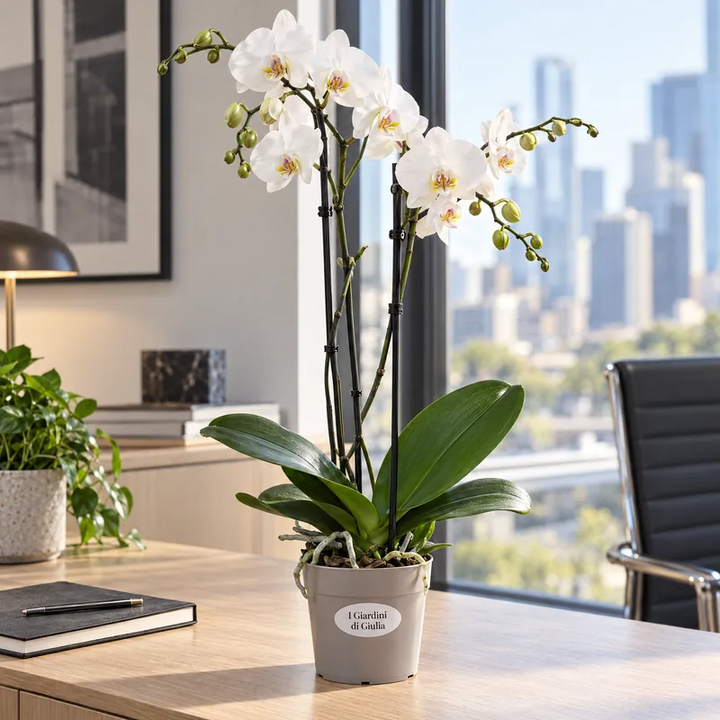Phalaenopsis colori misti D.12 H.80 cm