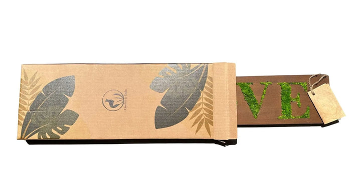 Quadro muschio stabilizzato FAMILY - confezione regalo I Giardini di Giulia