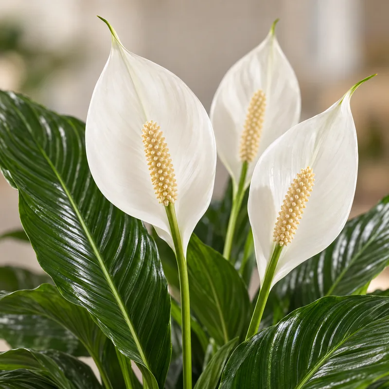 Spathiphyllum Vivaldi D.19 H.75 cm