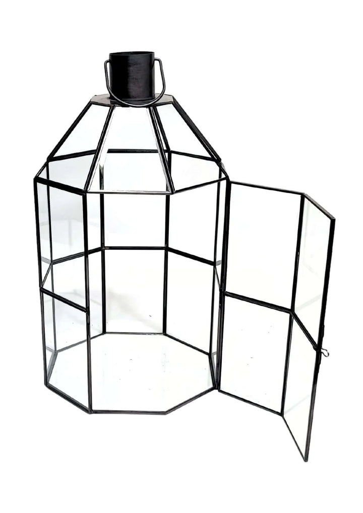 Terrarium geometrico Faro di Cristallo 2TR078 - i Giardini di Giulia