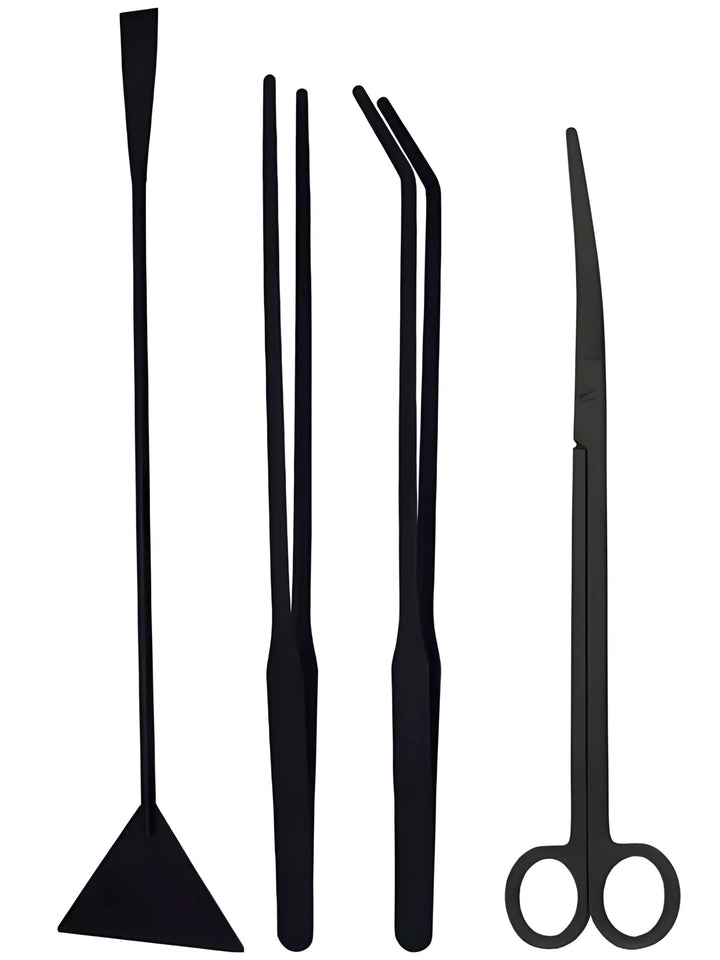 Attrezzi per terrario - dettaglio delle pinze e forbici ToolsFlora