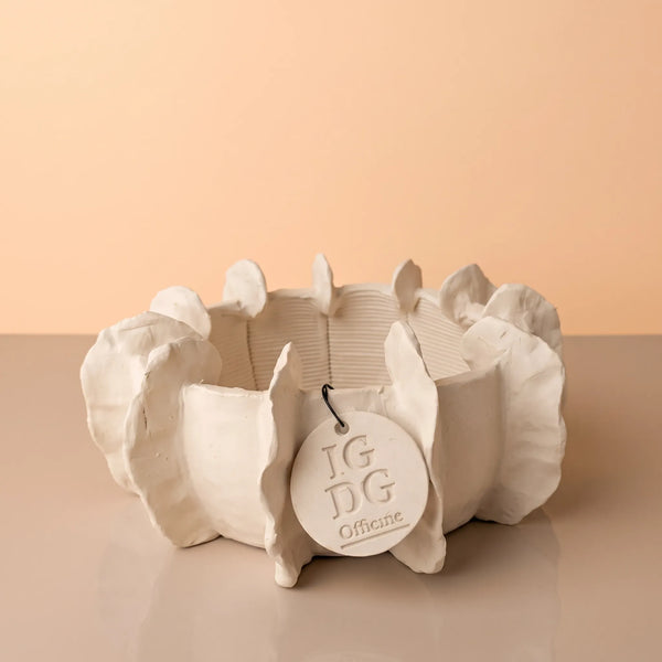 Vaso di ceramica artigianale Penelope basso